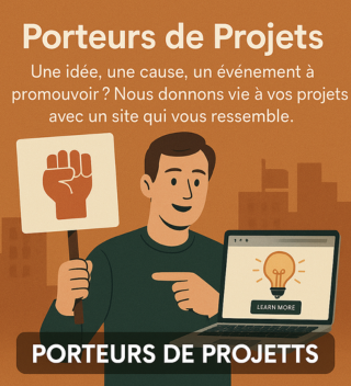 Porteurs de projets - Accompagnement digital pour entrepreneurs et TPE